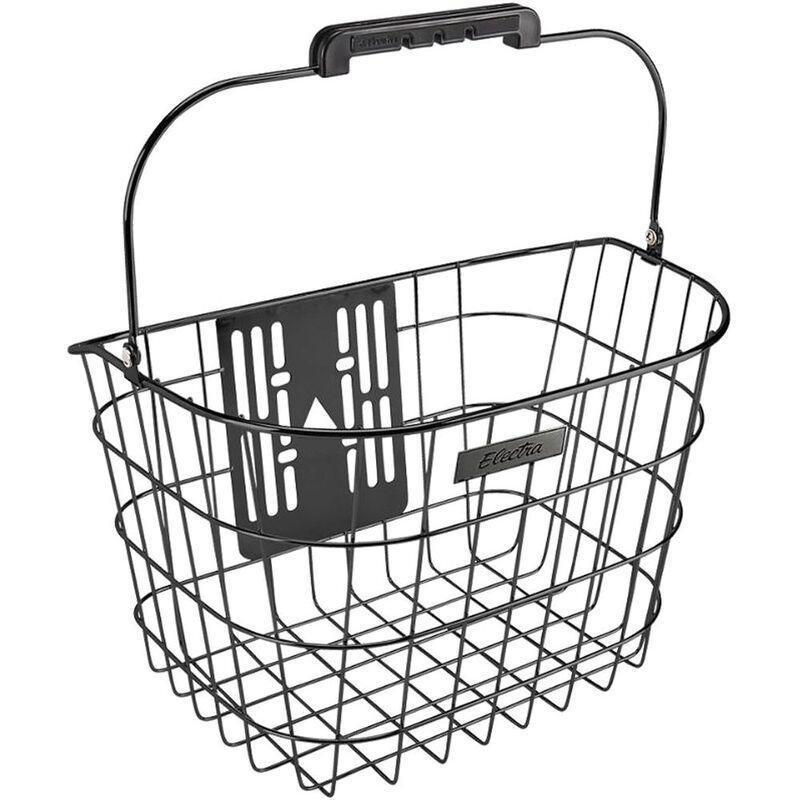 Electra Stainless Wire Quick Release Front Basket Black, , large image number 0