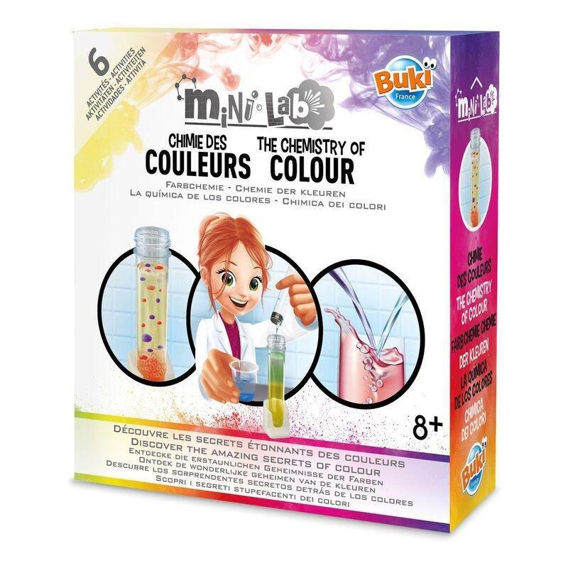 Buki France Mini Lab The Chemistry Of Colour Science Kit, , medium