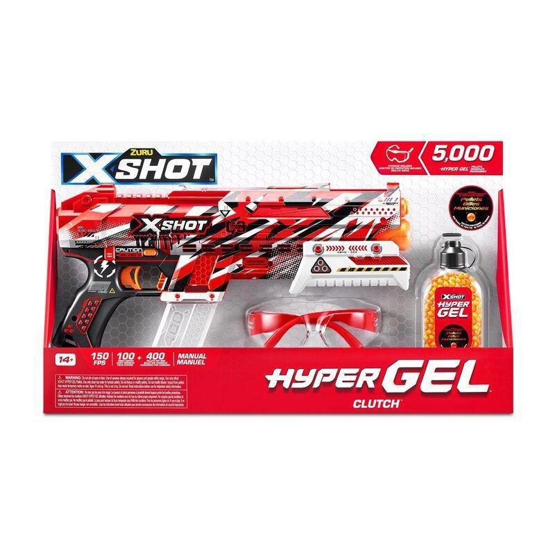 X-Shot Hyper Gel Clutch Blaster With 5000 Gellets, , medium
