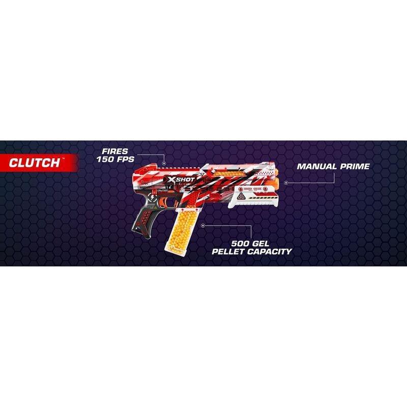 X-Shot Hyper Gel Clutch Blaster With 5000 Gellets, , large image number 5