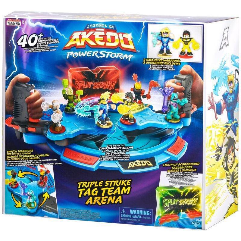 Legends Of Akedo Powerstorm Triple Strike Tag Team Arena, , large image number 0