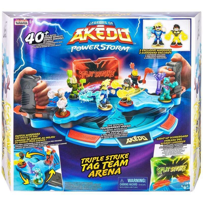 Legends Of Akedo Powerstorm Triple Strike Tag Team Arena, , large image number 1
