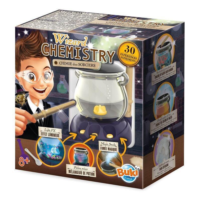 Buki France Wizard Chemistry 30 Experiments Science Kit, , medium