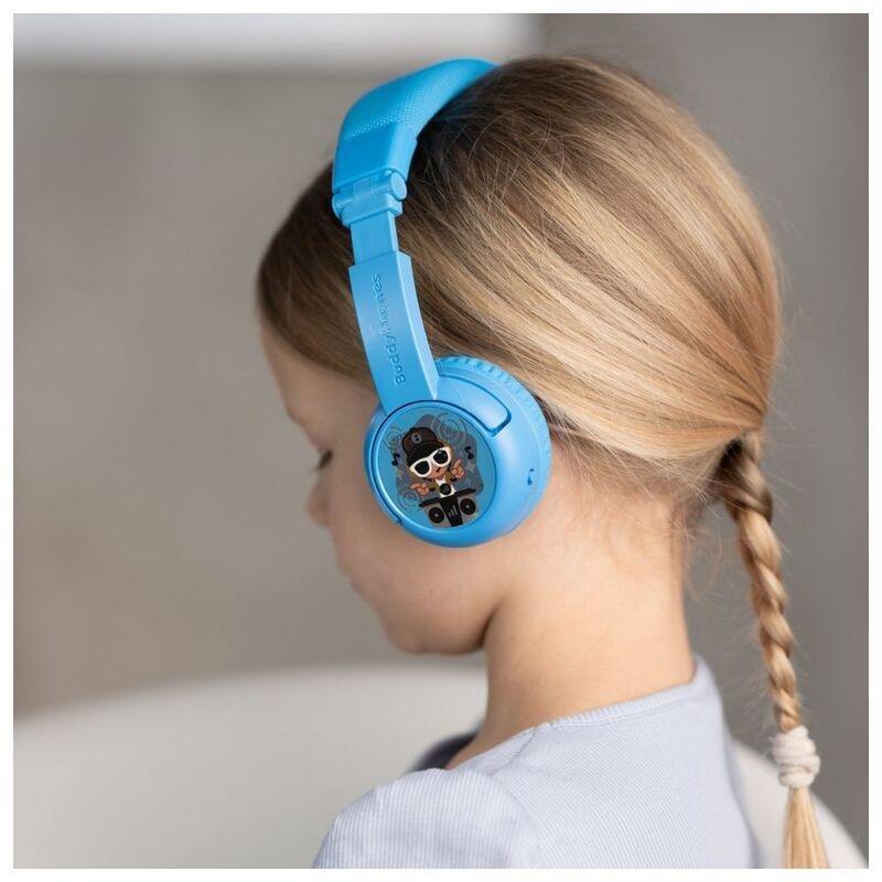 Buddyphones Play + Cool Blue Kids Headphones, , large image number 2