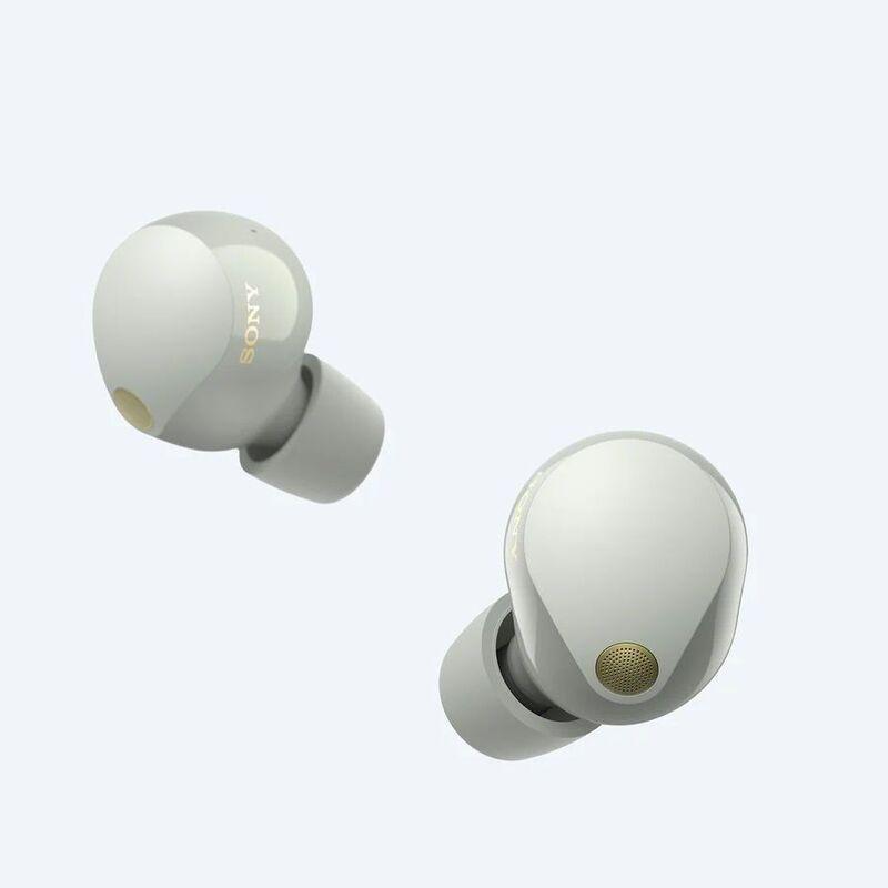 Sony WF-1000XM5 True Wireless Noise Cancelling Earbuds - Silver, , large image number 4