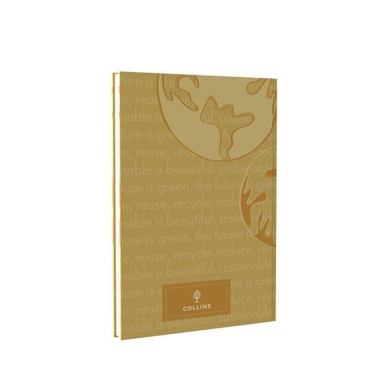 Collins Debden Viridian Calendar Year 2024 A5 Week-To-View Diary - Yellow Earth, , large image number 1