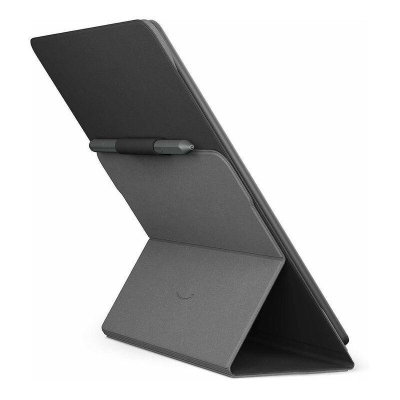 Amazon Kindle Scribe E-Reader 10.2-Inch Display with Basic Pen 16GB - Grey + Leather Folio Cover with Magnetic Attach - Black, , large image number 5