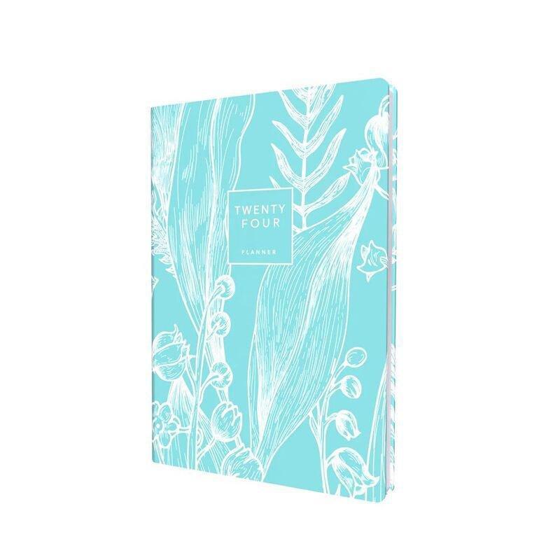 Collins Debden Tara Calendar Year 2024 A5 Day-To-Page Journal (With Appointments) - Teal, , medium