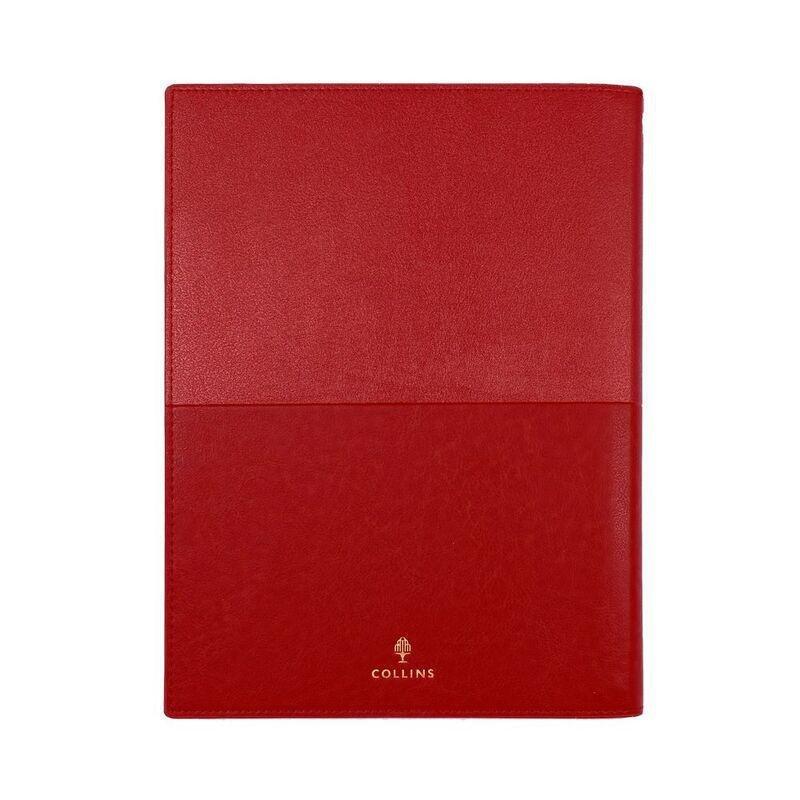 Collins Debden Valour Calendar Year 2024 A5 Day-To-Page Diary (With Appointments) - Red, , large image number 1