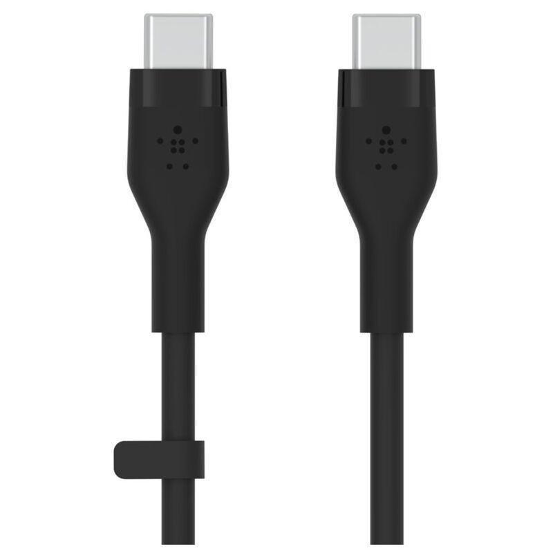 Belkin BoostCharge Flex Silicone Cable USB-C to USB-C 2.0 3m - Black, , large image number 0