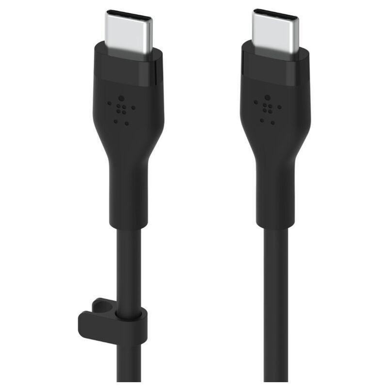 Belkin BoostCharge Flex Silicone Cable USB-C to USB-C 2.0 3m - Black, , large image number 1
