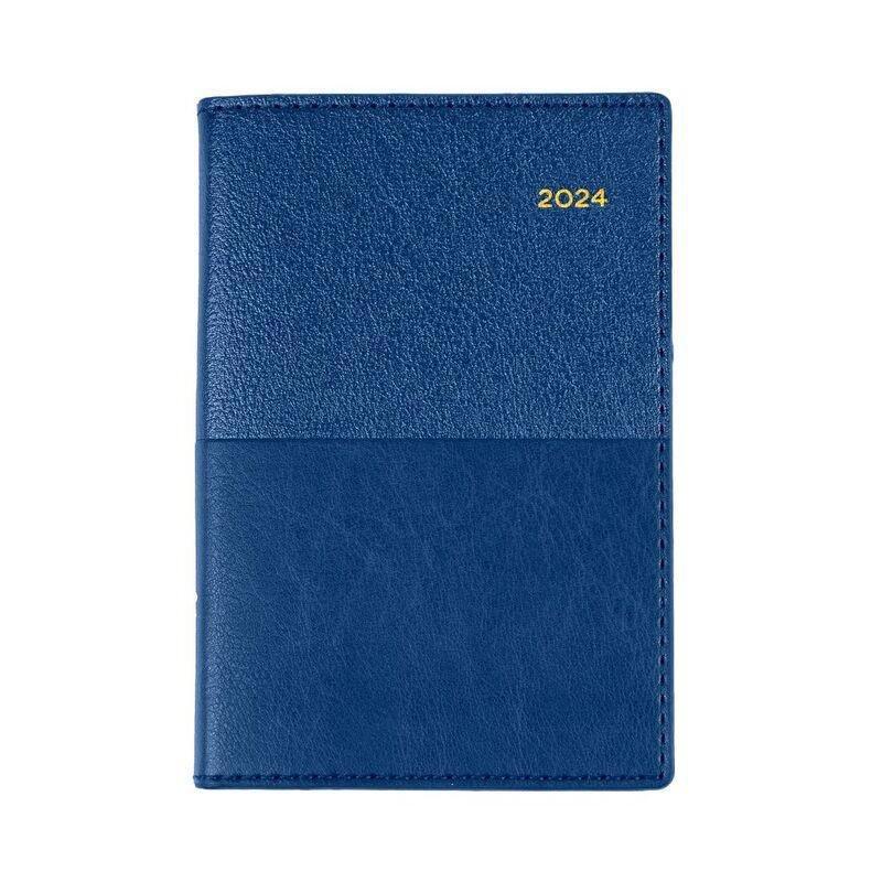 Collins Debden Valour Calendar Year 2024 Pocket Week-To-View Diary - Navy, , large image number 0