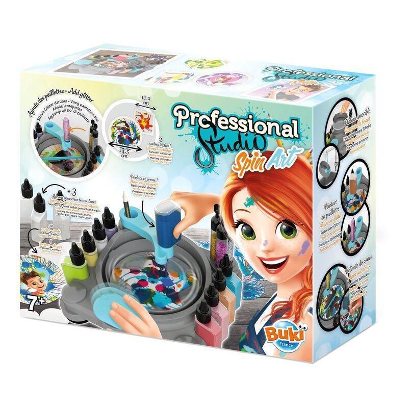 Buki France Professional Studio Spin Art Craft Kit, , medium