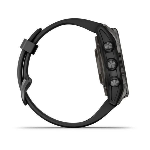 Garmin epix Pro (Gen 2) - Sapphire Edition Smartwatch - Carbon Grey DLC Titanium with Black Band (42mm), , large image number 3