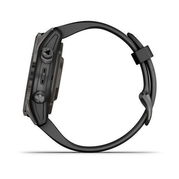 Garmin epix Pro (Gen 2) - Sapphire Edition Smartwatch - Carbon Grey DLC Titanium with Black Band (42mm), , large image number 4
