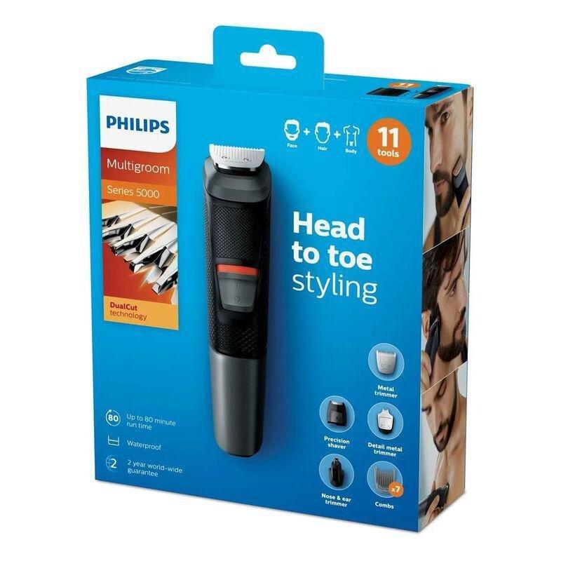Philips MG5730/33 Multigroom Series 5000 11-in-1 Face Hair and Body Trimmer, , large image number 4