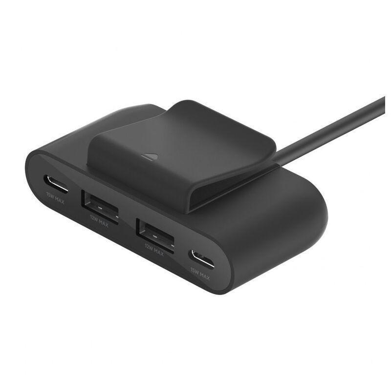 Belkin BoostCharge 4-Port USB Power Extender 2m - Black, , large image number 0