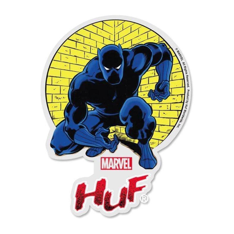 Huf x Avengers Night Prowling Sticker - Blue, , large image number 0