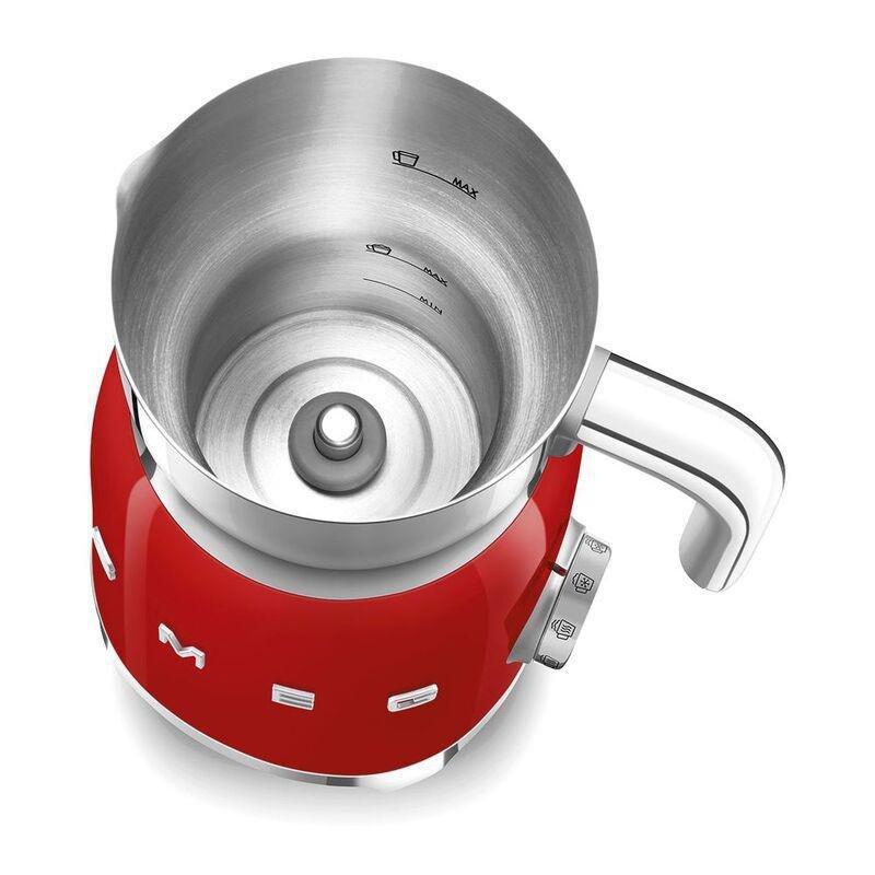 SMEG 50's Retro Style 500W Milk Frother 600ml - Red, , large image number 2