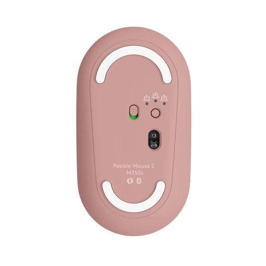 Logitech 910-007014 Pebble Mouse 2 M350s Wireless Mouse - Tonal Rose, , large image number 3