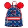 LOUNGEFLY - Loungefly! Leather Disney Patriotic Mickey Mini Backpack