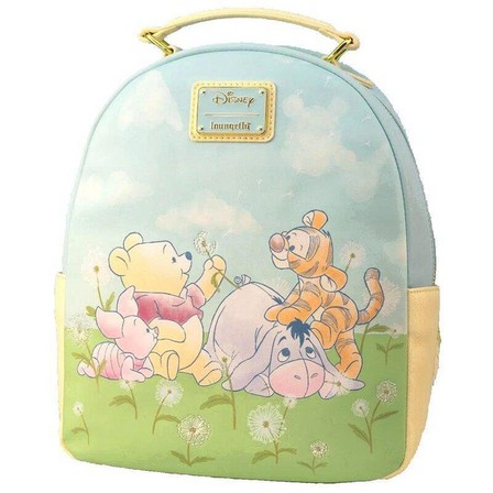 LOUNGEFLY - Loungefly! Leather Disney Winnie The Pooh Friends Pastel Dandelions Mini Backpack