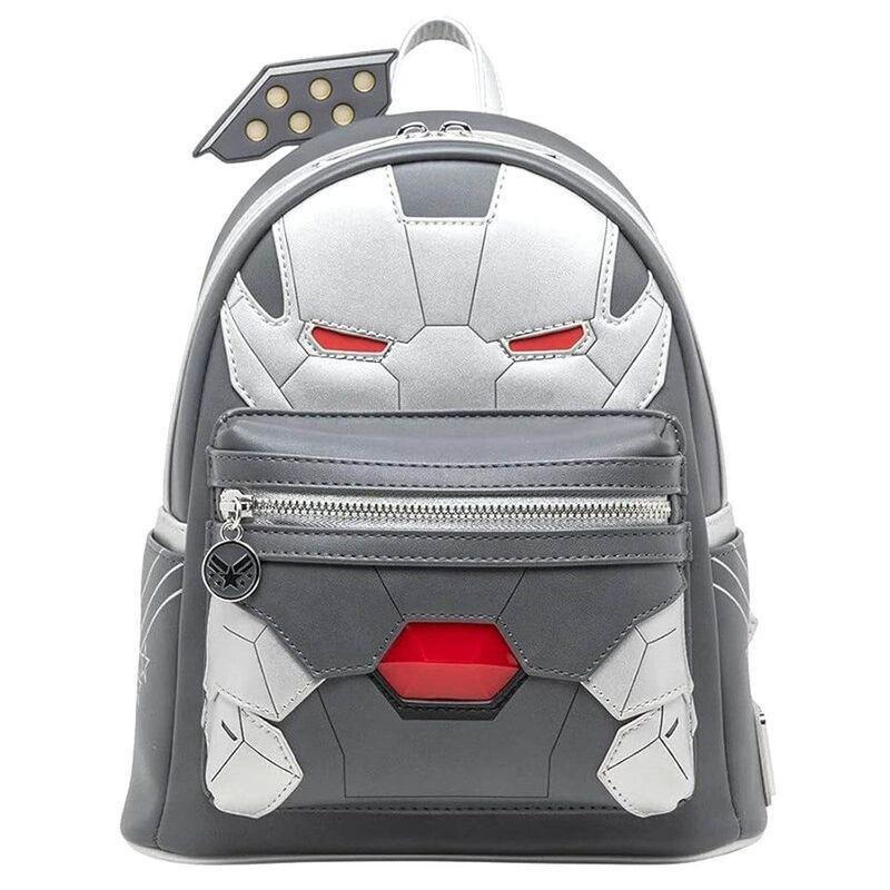 Loungefly! Leather Marvel War Machine Cosplay Backpack, , large image number 0