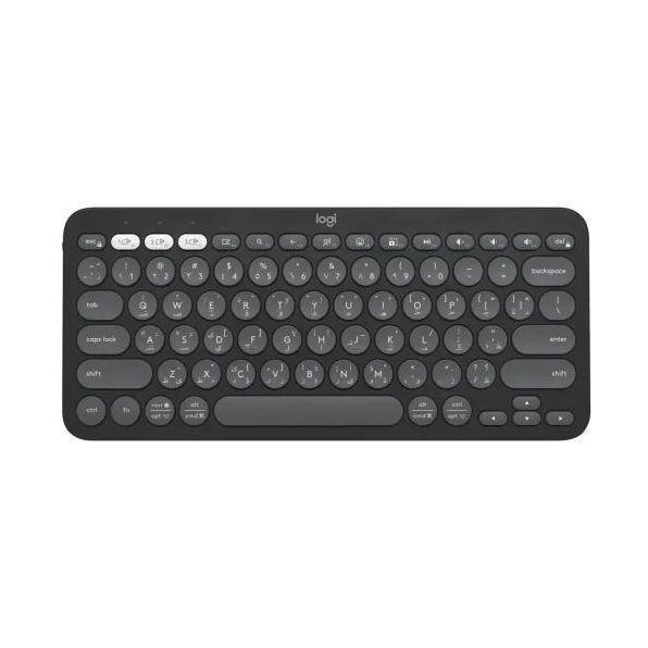 Logitech 920-011867 Pebble Keys 2 K380s Bluetooth Keyboard - Tonal Graphite (English/Arabic), , medium