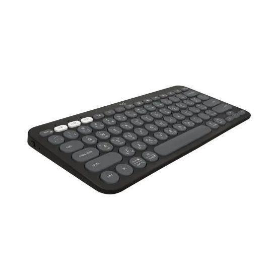 Logitech 920-011867 Pebble Keys 2 K380s Bluetooth Keyboard - Tonal Graphite (English/Arabic), , medium