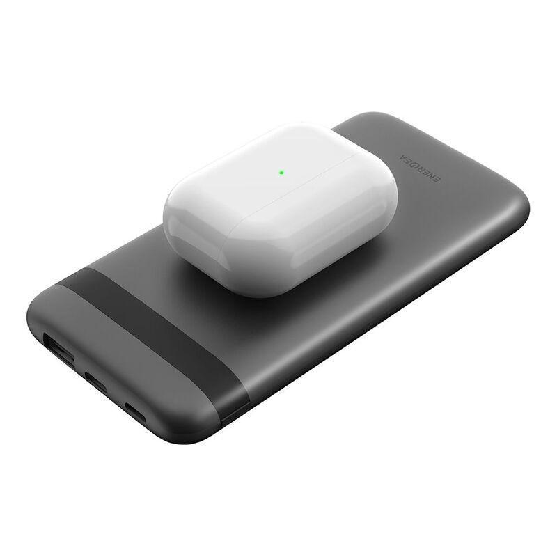 Energea Enerpac Omni 10000mAh Fast Wireless Power Bank Dark Gunmetal, , large image number 1
