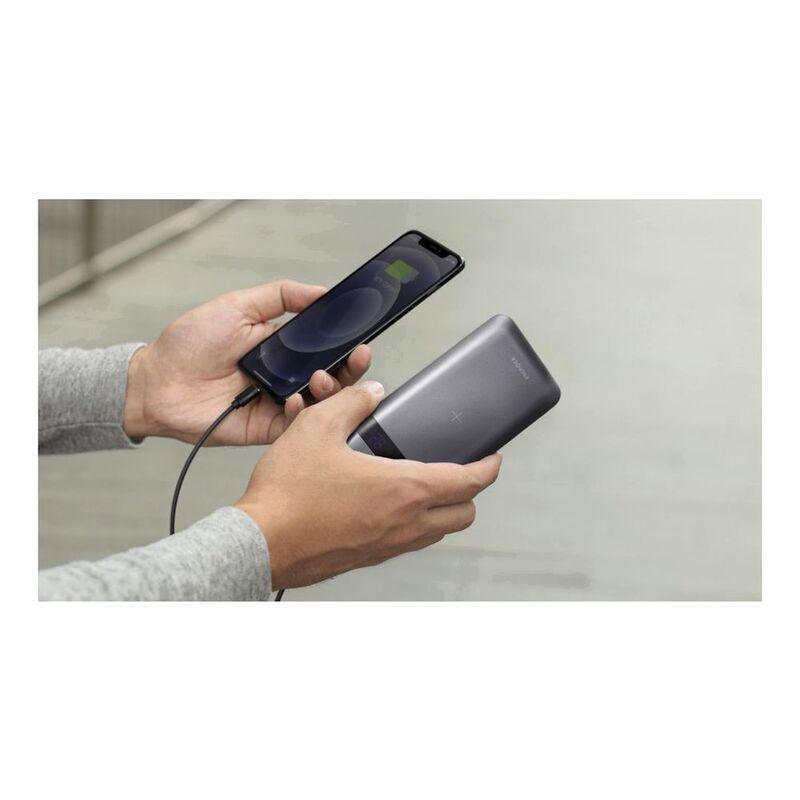 Energea Enerpac Omni 10000mAh Fast Wireless Power Bank Dark Gunmetal, , large image number 2
