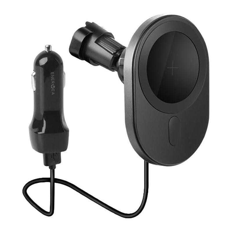 Energea Magdisc Drive Magnetic Wireless Car Charger Gunmetal, , large image number 0