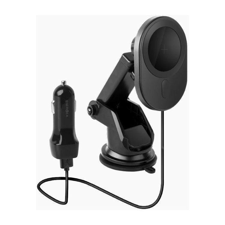 Energea Magdisc Drive Magnetic Wireless Car Charger Gunmetal, , large image number 4