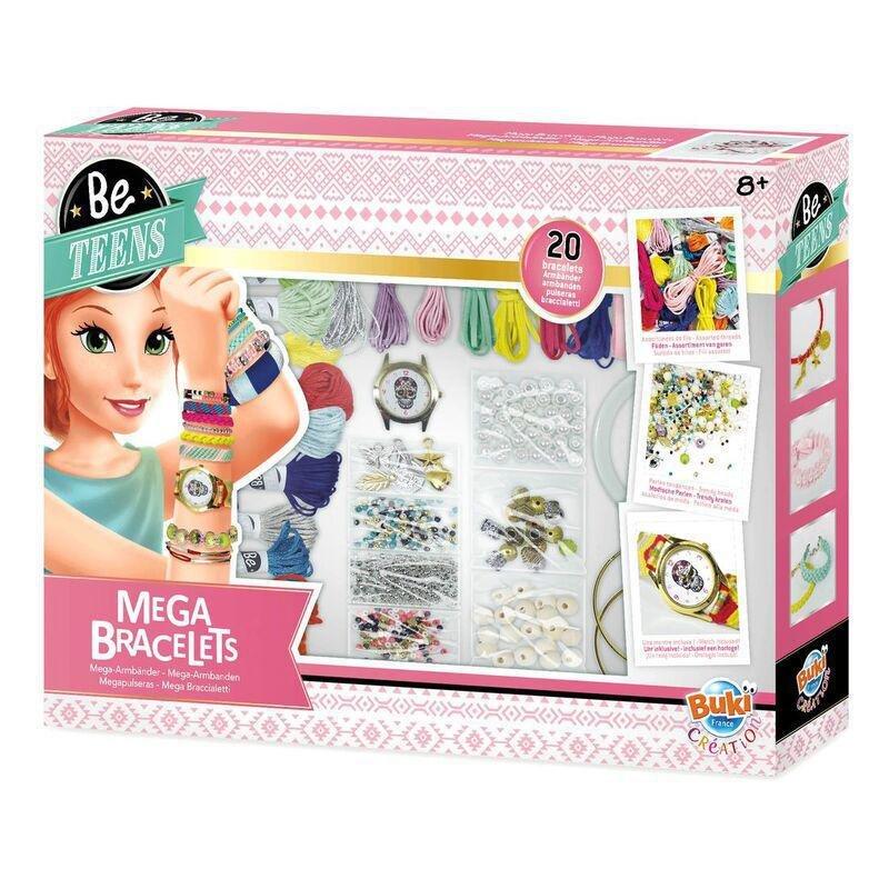 BUKI FRANCE - Buki France Be Teens Mega Bracelets Craft Kit