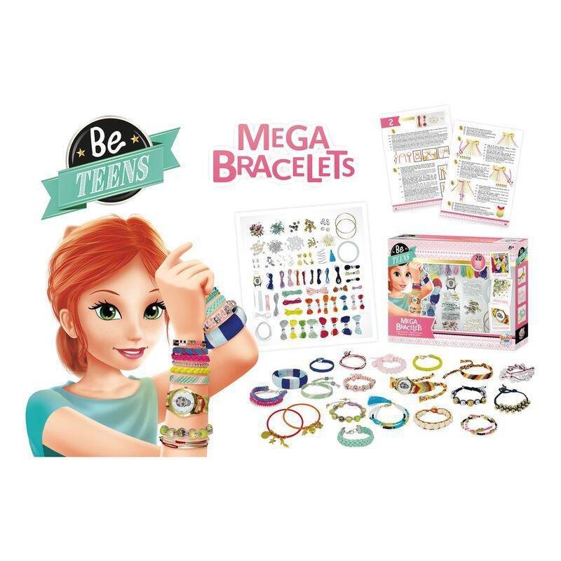 BUKI FRANCE - Buki France Be Teens Mega Bracelets Craft Kit