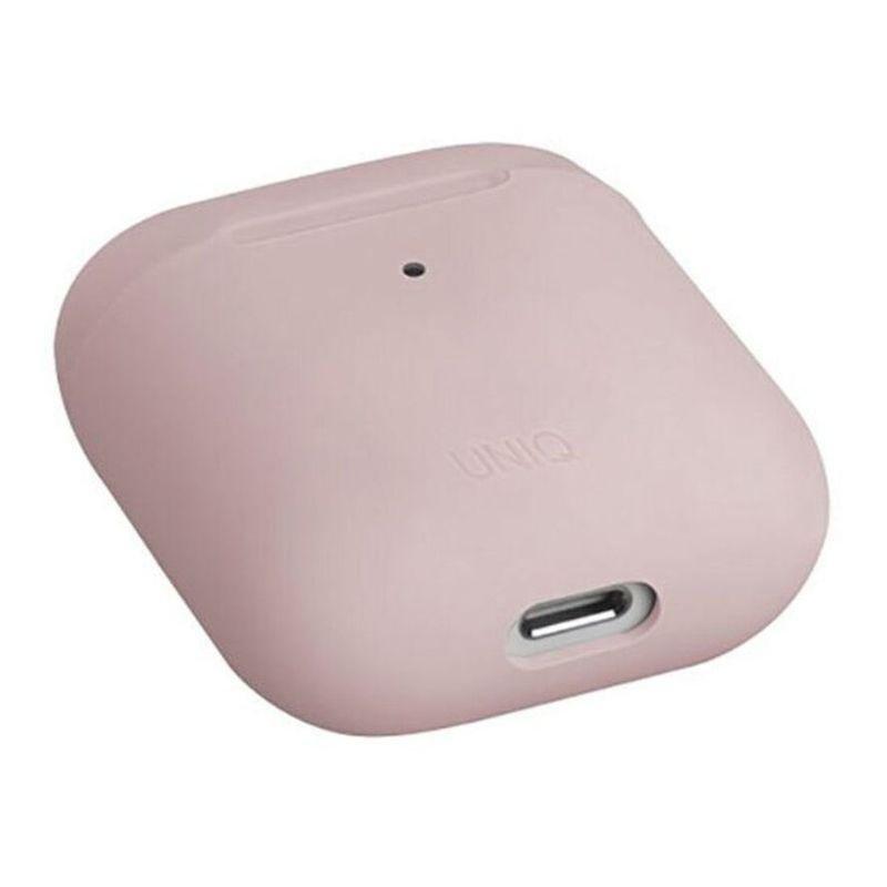 Uniq Lino Hybrid Liquid Silicon Case Blush Pink for Apple AirPods Pro, , large image number 1