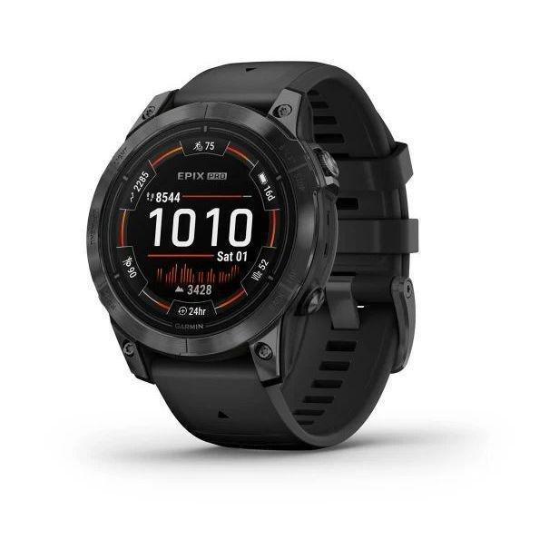 Garmin epix Pro (Gen 2) - Standard Edition Smartwatch - Slate Grey with Black Band (47mm), , large image number 0
