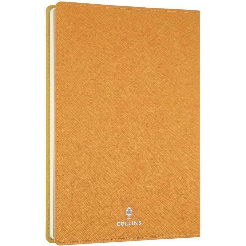 Collins A5 Melbourne Ruled Notebook - Yellow, , large image number 1