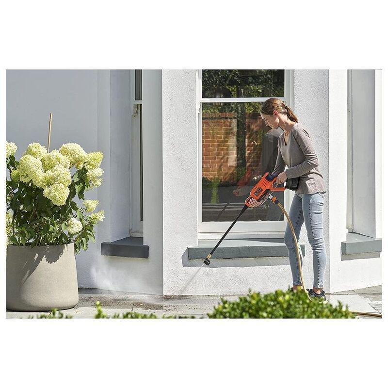 Black & Decker 18V Pressure Cleaner with 2Ah Battery & 1A Charger, , large image number 1