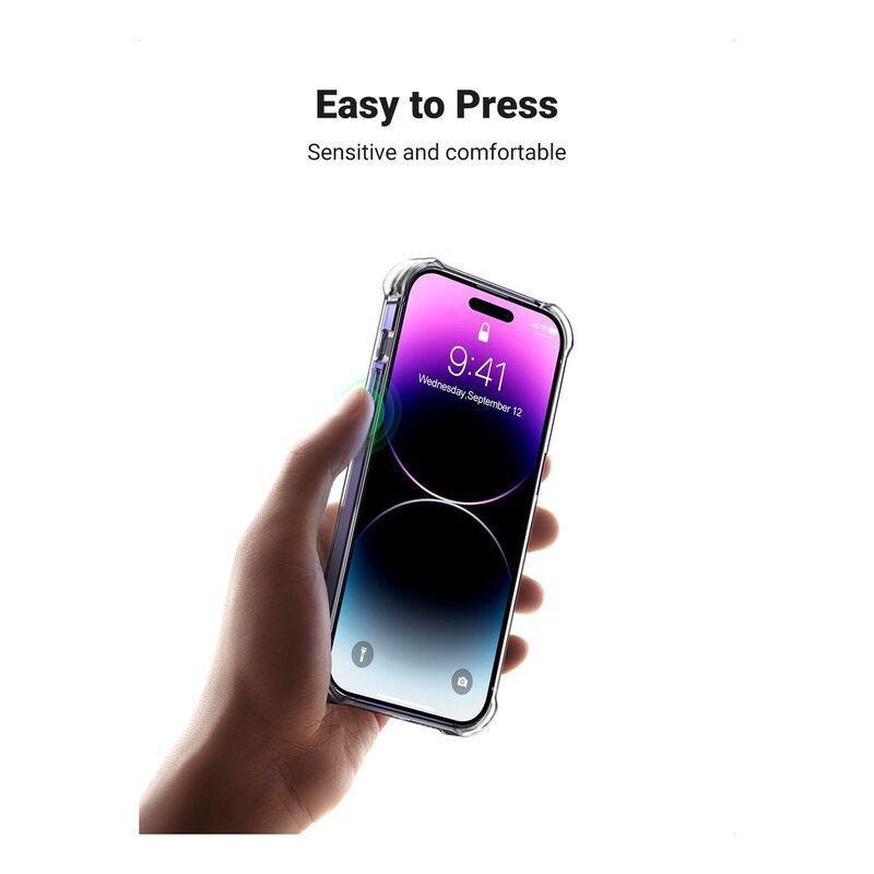 UGreen Bright Cushion Protective Clear Case for iPhone 14 Pro, , large image number 4