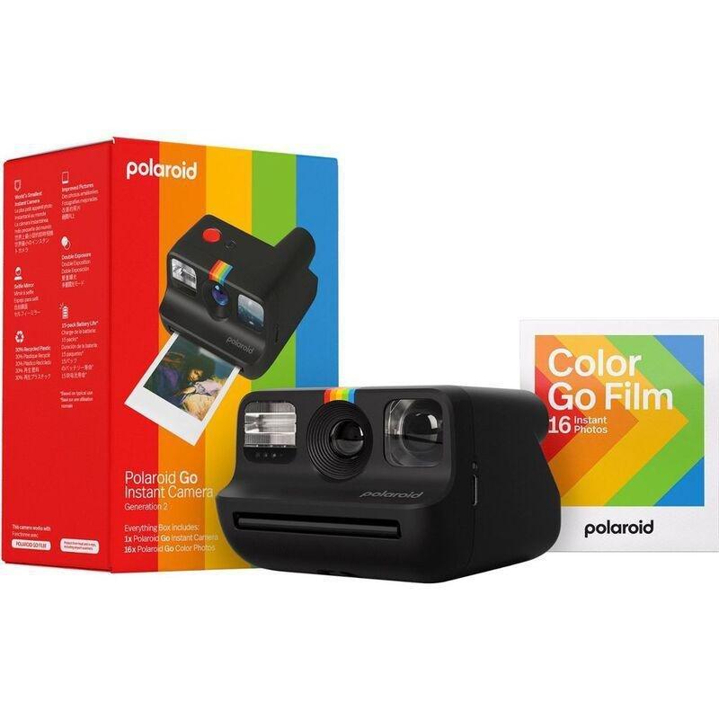 Polaroid Everything Box Polaroid Go 2nd Gen Smallest Instant Camera - Black, , large image number 0