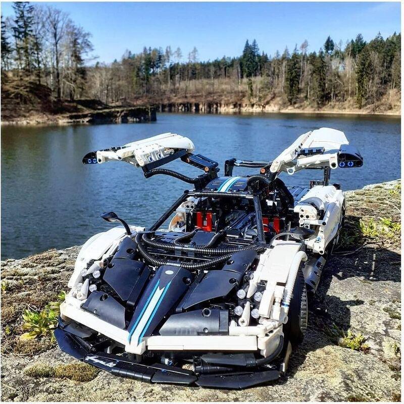 Rastar Pagani Huayra Bc 1.18 R/C Model Car Assembly Vehicle Kit, , large image number 1