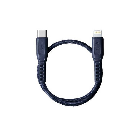 UNIQ - Uniq Flex USB-C to Lightning Strain Relief Cable 30cm Indigo Blue