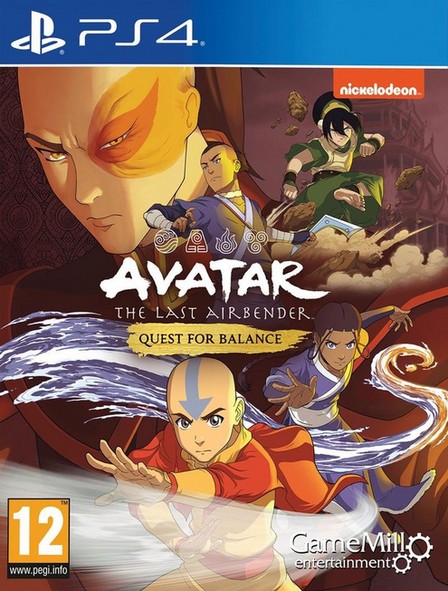 GAME MILL - Avatar The Last Airbender Quest For Balance - PS4