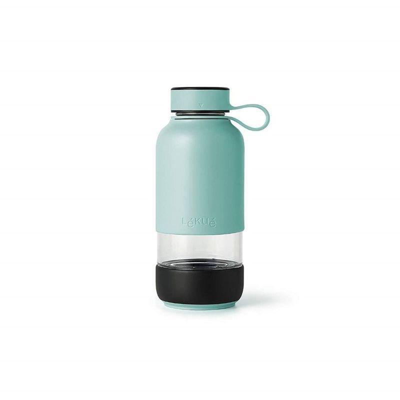 Lekue Bottle To Go Turquoise, , large image number 0