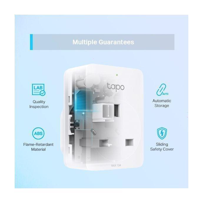 TP-LINK - TP-Link Tapo-Mini Smart Wi-Fi Socket Tapo-P100 (Pack of 2)