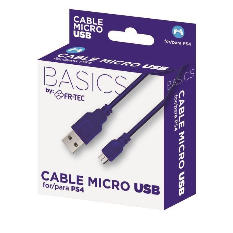 FR-TEC Micro USB Cable 3m for PS4, , large image number 0