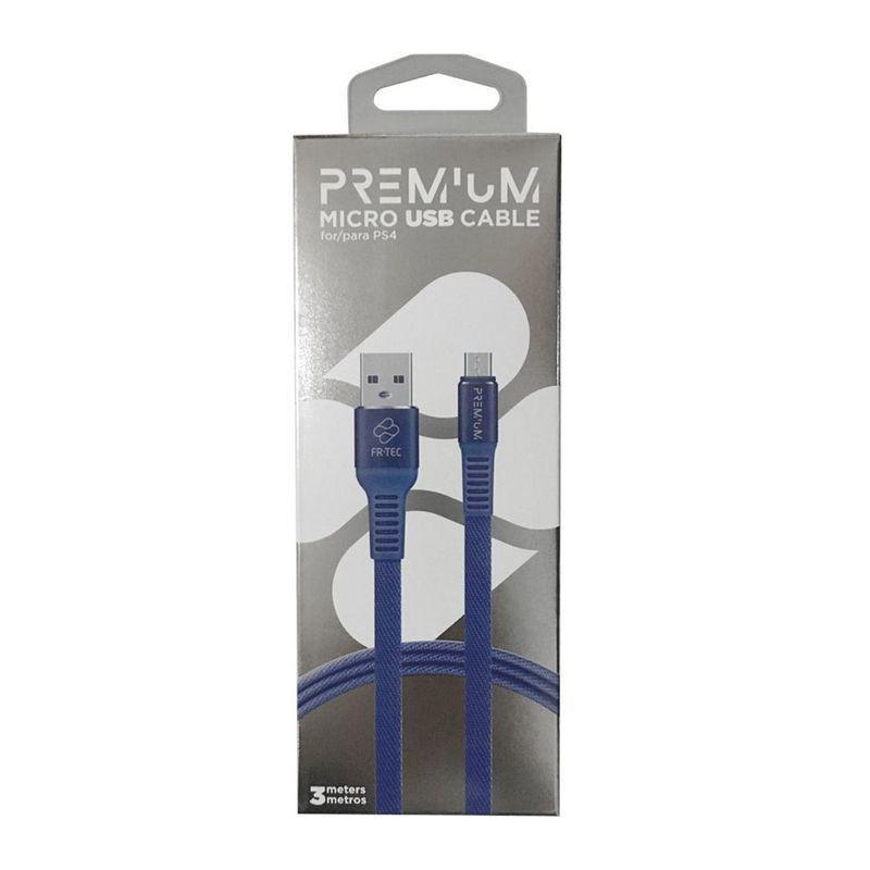 FR-TEC Micro USB Premium Cable for PS4, , large image number 0