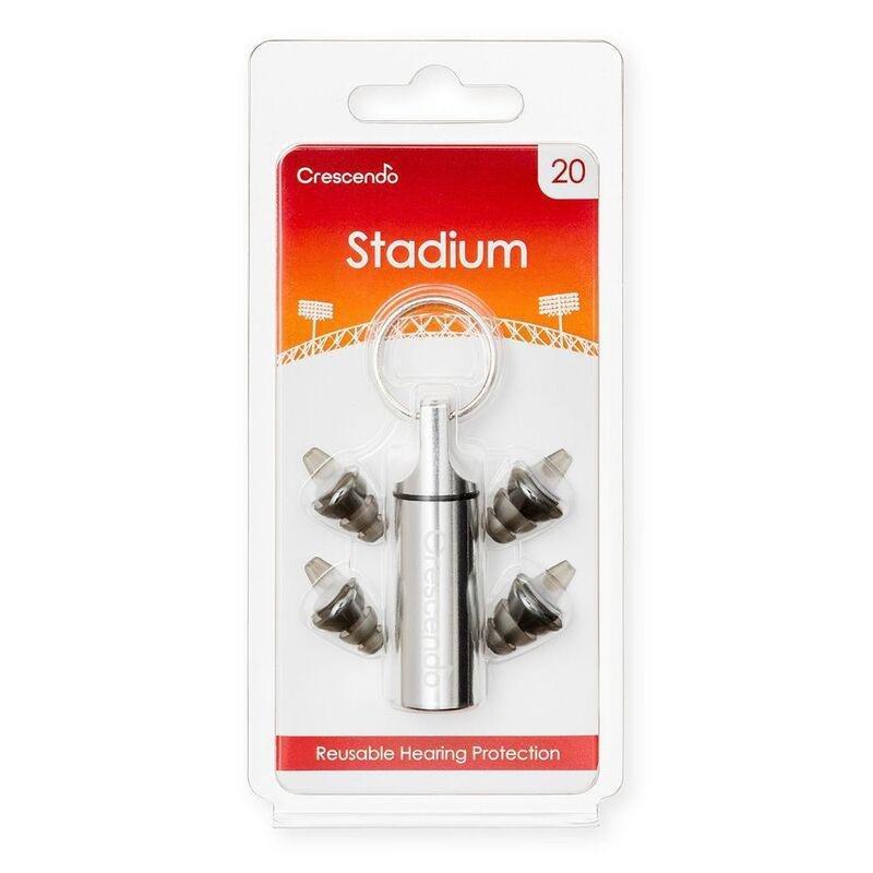Crescendo Stadium 20 Hearing Protection Reusable Earplugs, , large image number 0