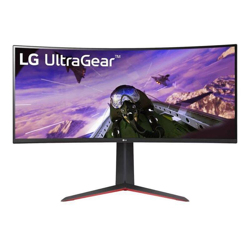 LG 34-Inch Curved UltraGear QHD HDR 10 160Hz Monitor with Tilt/Height Adjustable Stand, , large image number 0